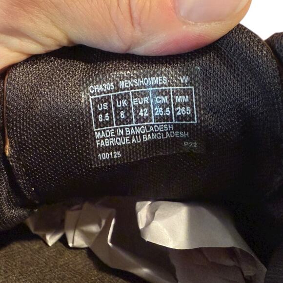 Rockport Men's Shoes Garett Wingtip Leather Derby Comfort Oxford Brown Sz 8.5 - Picture 8 of 10